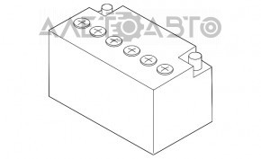 Baterie auto 12V pentru PORSCHE CAYENNE 11-17, 95Ah 850A Euro AGM +- invers, nou, neoriginal, EXIDE.