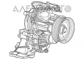 Pompa de răcire Jeep Cherokee KL 19-23 2.0T