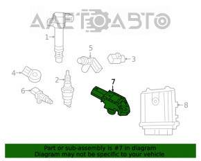 Senzorul MAP Jeep Cherokee KL 19-23 2.0T