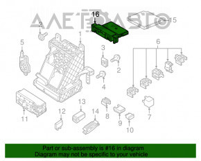 Modul de control al gateway VW Passat b8 16-19 SUA