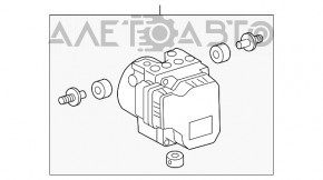 ABS ABS Lexus IS250 11-13 AWD