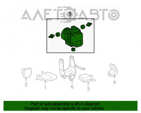 ABS ABS Lexus IS250 11-13 AWD