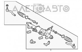 Bară de direcție electrică pentru Lexus IS250 IS300 IS350 06-13 AWD