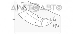 Deflectorul radiatorului inferior pentru Lexus IS250 IS300 IS350 11-13