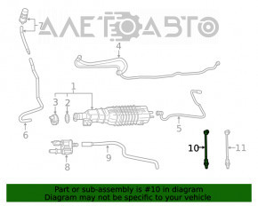 Sonda lambda pentru al doilea Jeep Cherokee KL 19-23 2.0T