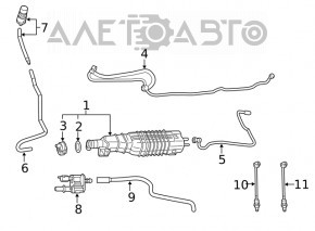 Sonda lambda pentru al doilea Jeep Cherokee KL 19-23 2.0T