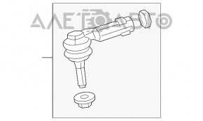 Capăt de direcție dreapta Jeep Cherokee KL 19-23