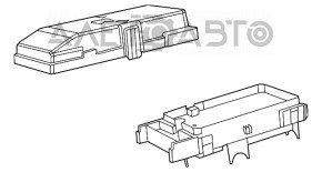 Блок предохранителей подкапотный Jeep Cherokee KL 19-23 2.0T под подогрев на лобовом, без крышки
