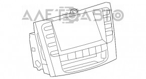 Monitor, display, navigație Lexus IS250 11-13