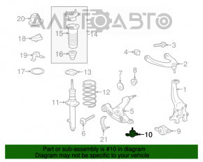 Rulment de presiune frontal stânga pentru Lexus IS 06-13