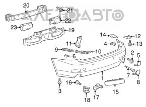 Clema de tractare Lexus IS 06-13