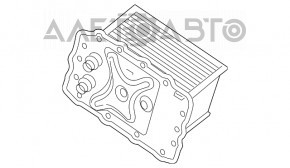 Intercooler schimbător de căldură Jeep Cherokee KL 19-23 2.0T