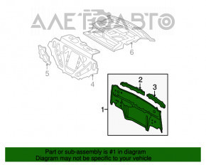 Panoul din spate al unui Lexus IS 06-13