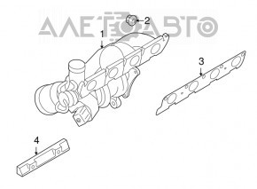 Turbina completă cu colector pentru Audi Q5 8R 11-12 2.0T