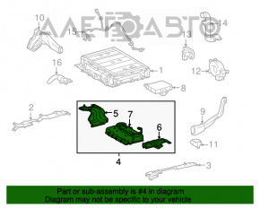 Блок зарядки Toyota Prius 30 12-15 plug-in, без кронштейнов