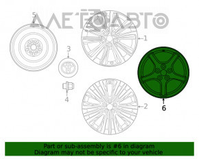 Запасное колесо докатка Toyota Venza 21- R17 165/80