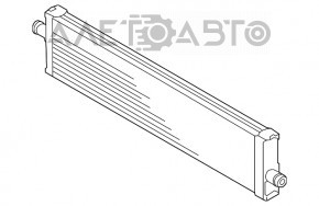 Radiatorul de răcire a invertorului Audi Q5 8R 13-16 hibrid