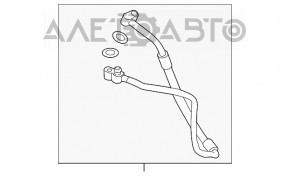 Bobina de condensare a compresorului de aer condiționat Audi Q5 8R 13-16 hibrid