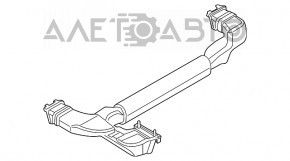 Conducta de aerisire a sistemului de răcire VVB, partea de jos, Audi Q5 8R 13-16