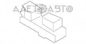 Кнопка подогрева стакана правая Audi Q5 8R 09-17