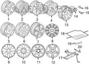 Компрессор кондиционера Buick Encore 13-19