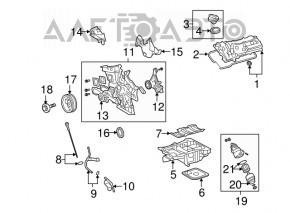 Sonda nivelului de ulei pentru Lexus IS250 06-13