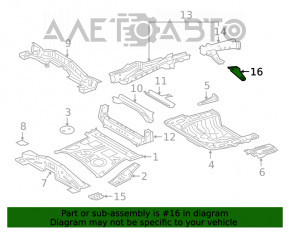 Suport de remorcare spate Toyota Venza 21-