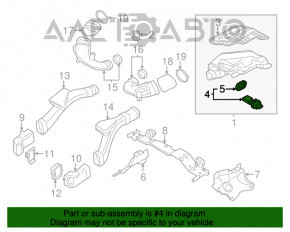 Расходомер воздуха BMW X5 F15 14-18 4.4T