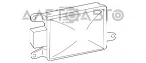 Датчик слепых зон BSM правый BMW X5 F15 14-18