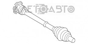 Ax cu semicurba dreapta fata Audi Q5 8R 11-12 2.0T