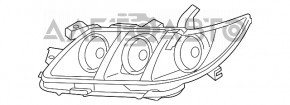 Far stânga față Toyota Camry 07-09 CROM nou TYC Taiwan