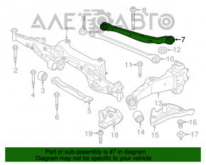 Maneta superioară din spate, dreapta, pentru Mini Cooper F56 3d 14-