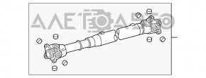 Карданный вал кардан зад Lexus GX470 03-09