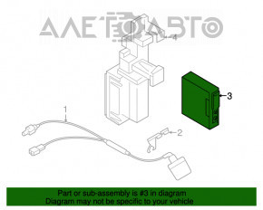 Rear View Camera Module Audi A6 C7 15-18