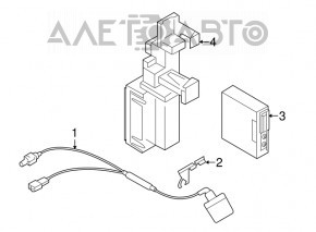 Rear View Camera Module Audi A6 C7 15-18