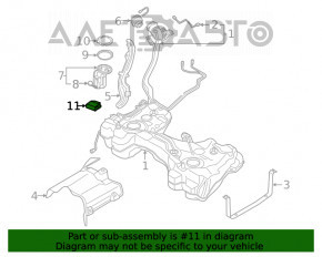 Blocul de control al pompei de combustibil VW Jetta 19-