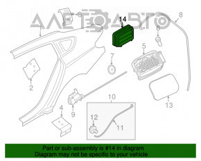 Grila de ventilatie stanga BMW X5 F15 14-18