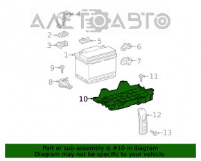 Palet pentru baterie Toyota Highlander 20- 2.4t, 3.5