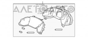 Щиток приборов Honda Civic X FC 18 83к царапины