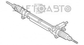 Рейка рулевая Audi A4 B8 08-16 ГУР