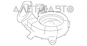 Corpul ventilatorului de răcire a bateriei dreapta Ford Fusion mk5 13-20 plug-in