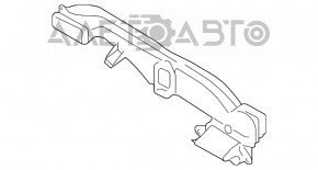 Conducta de aer de la ventilatorul stâng de răcire a bateriei Ford Fusion mk5 13-20 plug-in