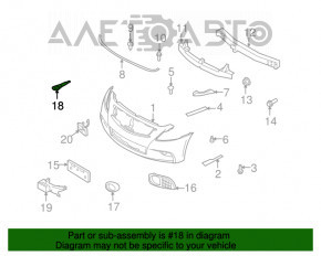 Clește de remorcare Infiniti G25 G35 G37 4d 06-14 nou, neoriginal