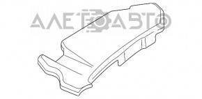 Capacul blocului ECU al calculatorului motorului dreapta BMW 5 G30 17-23