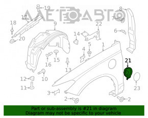 Корпус порта зарядки Ford Fusion mk5 13-20 plug-in FORD