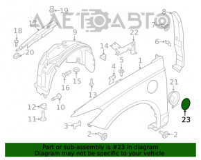 Лючок порта зарядки Ford Fusion mk5 13-20 plug-in  OEM  новый оригинал