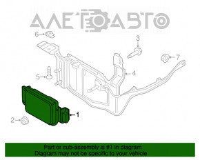 Радар круиз Ford Fusion mk5 17-20