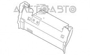 Capacul frontal al bateriei Ford Fusion mk5 13-20 plug-in