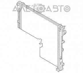 Radiator de răcire apă BMW X3 G01 18-19 2.0T