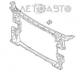 Televizor radiator Audi A4 B9 17- nou, neoriginal.